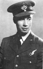 Navigator, Flying Officer Frank Wareham