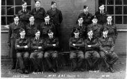 No 47 ABI Course, taken February 1945, Dad is in  Squad II, left, middle row