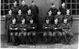 No 47 ABI Course, taken February 1945, Dad is in  Squad II, left, middle row