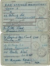 Dad's ID Card from after the War 