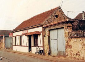 The Cafe in Giencourt where F/L Stevens was hidden by the Morel family